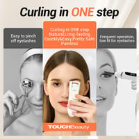 TOUCHBeauty LED-es elektromos szempillagöndörítő, 3 hőfokozattal, gyors felfűtéssel 5