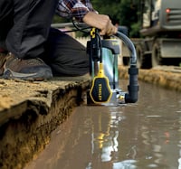 Stanley SXUP1100XDE Szennyvíz Szivattyú 1100W - Erőteljes Búvárszivattyú 16500 l/h Kapacitással, 10,5m Emelőmagassággal Pincékhez, Eláraszto 2