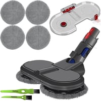 Dyson V8 V10 V11 kompatibilis elektromos felmosófej víztartállyal és 4 mopfejjel 1