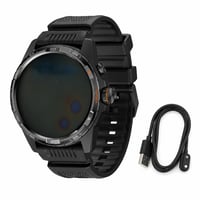 Ceas inteligent bărbătesc TicWatch Atlas, Wear OS, GPS, busolă, 5ATM — defect, funcționează parțial: ecran cu burn-in în două locuri (stare: vezi a 2-a imagine) 1