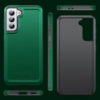 Samsung Galaxy S22 ütésálló tok - Katonai védelem, zöld, 6.1" 5G készülékhez 7