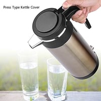 Keenso 12V-os autós vízforraló, 1000ml-es rozsdamentes acél utazóbögre 5