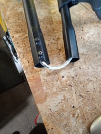 RYOBI RY18CVA-0 18V ONE+ Akumulatorski kultivator — za dijelove / popravak: jako istrošen, oštećen i nepotpun (stanje: vidi 2. sliku) 4