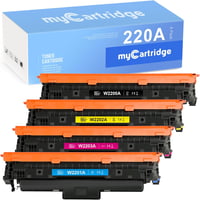MyCatridge 220A HP kompatibilis toner szett - 4 db, chip nélkül, LaserJet Pro 4202/4302 sorozathoz 1