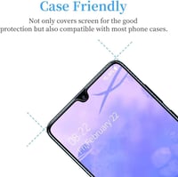 Samsung Galaxy M32 kék tok gyűrűtartóval, üvegfóliákkal és autós tartóval 7