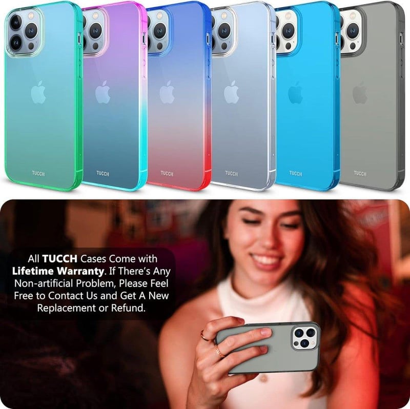 Apple iPhone 13 Pro Max Szürke Áttetsző Szilikon Tok Beépített Képernyővédővel