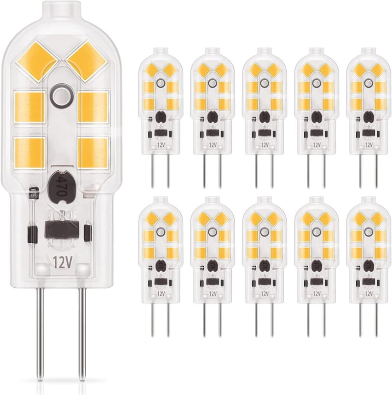 LED žiarovka G4, 10 ks, DiCUNO 1,5 W, 180 lúmenov, náhrada za halogénovú žiarovku