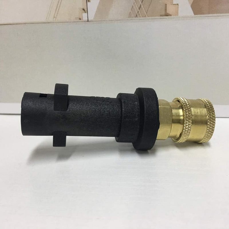 Stone Banks Nyomásmosó Adapter 1/4" Gyorscsatlakozóval - Karcher K2-K7 Sorozathoz Kompatibilis Habágyú Csatlakozó