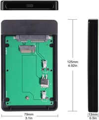 ThinkPad X1 Carbon SSD külső ház - USB-C csatlakozós SATA merevlemez adapter 4