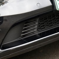 Leikaendi Első Hűtőrács Védőháló Tesla Model Y 2020-2024 - Kétrészes Légkivezető Lökhárító Betét Szett, Külső Autó Kiegészítő 4