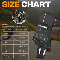 WESTWOOD FOX Vízálló Motoros S méret Kesztyű Thinsulate Béléssel - Érintőképernyős, Szélálló, Fekete Bőr Kesztyű Motorozáshoz, Robogózáshoz (S) 4