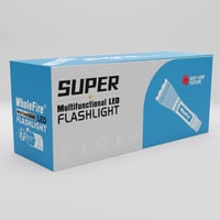 XHP90 LED zseblámpa, 90000 lumen, USB tölthető, vízálló, 5 üzemmód, 4800mAh akku 10