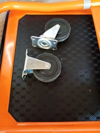 Cărucior de platformă pliabil BLACK+DECKER BXWT-H303, capacitate 80 kg, 60x40x80,5 — roți uzate și zgârieturi (stare: vezi poza a 2-a) 3