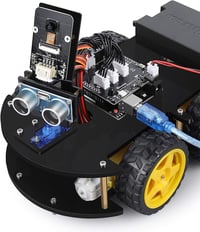 ELEGOO Robot Kids Car Kit V4.0 Programozható Arduino Kompatibilis Robot Autó, Távirányítós Játék 8-12 Éves Gyerekeknek, WiFi Applikációval 8