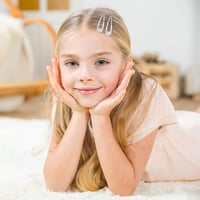 Cinaci 120 db Ezüst Fém Hajcsat Babáknak és Nőknek - 2" DIY Hajkiegészítő 2