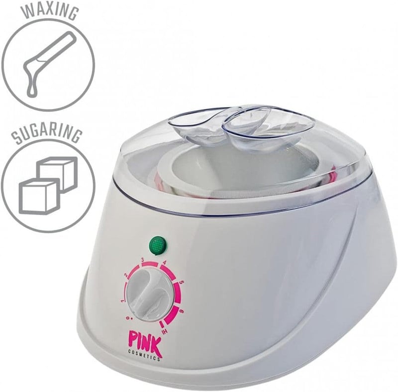 Használt PINK gyantamelegítő gép, 450 ml-es, paraffinhoz is