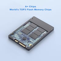 Vansuny 512GB SATA III 2.5" SSD - Gyors belső merevlemez PC és laptop fejlesztéshez 3