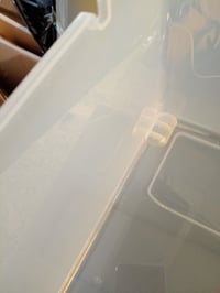 Rotho Systemix fiókos tároló doboz 1 fiókkal, antracit/átlátszó, 39,5x34x20,3 cm, BPA-mentes műanyag, karcos (állapot: lásd a 2. képet) 2