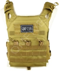 QMFIVE Taktikai Airsoft Mellény - Sivatagi MOLLE Rendszerű JPC Harcászati Felszerelés 1