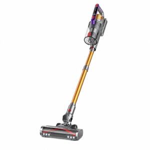 Aspirator fără fir Kissof T17 – Defect (furtun flexibil rupt) – 45000Pa — defect, funcționează parțial: furtun flexibil rupt (stare: vezi poza a 2-a)