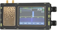 Yunseity Malahit SDR Vevőkészülék 50kHz-2GHz, 3.5" IPS Érintőképernyővel, AM SSB NFM WFM CW Rövidhullámú Rádió, Kettős Antenna Bemenettel 5