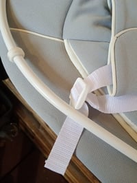 Hauck Alpha Bouncer 2in1 ležaljka i dodatak za hranilicu, siva - Rabljeno, površina s mrljama (stanje: vidi 2. sliku) 5