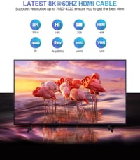 Snowkids 8K Ultra HD HDMI kábel, 2 méter, 60Hz 2