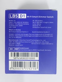 SONOFF D1 WiFi okos fényerőszabályzó LED és izzókhoz, Alexa és Google kompatibilis 10