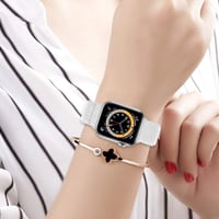 Apple Watch fehér nylon sportszíj 42-45mm modellekhez 6