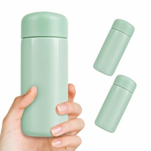 flintronic 150ml Termos din Oțel Inoxidabil cu Vid, Verde — fără mâner (stare: vezi a 2-a imagine)