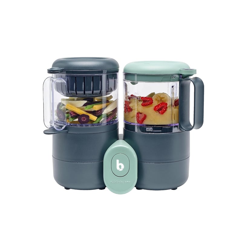 Babymoov Nutribaby One 4 az 1-ben Bébiétel Készítő - 2L Kapacitás, Kíméletes Párolás, Keverés, Melegítés és Kiolvasztás Funkcióval