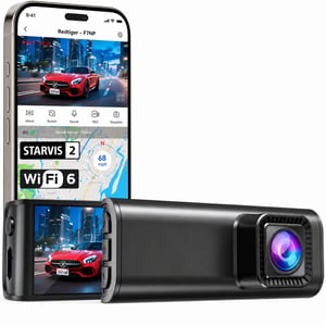 REDTIGER F7NP Auto kamera 4K prednja i stražnja, 3,18" IPS — SD kartica i nosač kamere nisu uključeni (stanje: pogledajte 2. sliku)