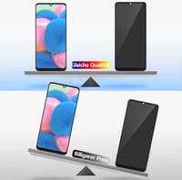 RongZy Samsung Galaxy A32 4G LCD Kijelző Csere Érintőképernyővel - Kompatibilis A325F/DS/A325M/A325N Modellekkel, Kerettel, Szerszámokkal 5