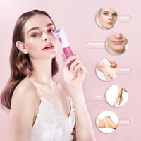 Bubbacare Vezeték Nélküli Epilátor - Arc és Testszőrtelenítő LED Világítással, Mini Szőrtelenítő Bikinivonalhoz, Archoz, Lábhoz, Hónaljhoz 14