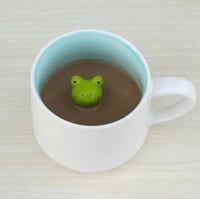 LOZACHE 3D béka alakú vicces kávésbögre 350ml, kézzel készített ajándék - Frog 4