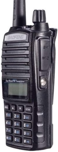 Baofeng UV-82 kétsávos adóvevő rádió, hordozható walkie-talkie VHF/UHF 3