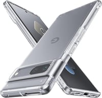 Google Pixel 7 Vékony Matt Védőtok - Átlátszó, Ütésálló 1