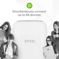 Zyxel LTE5398-M904 4G LTE-A Beltéri WiFi Router - Dual Band AC2050 64 Eszközhöz - VoIP/VoLTE Támogatás - SIM-független - Távoli Vezérlés 5