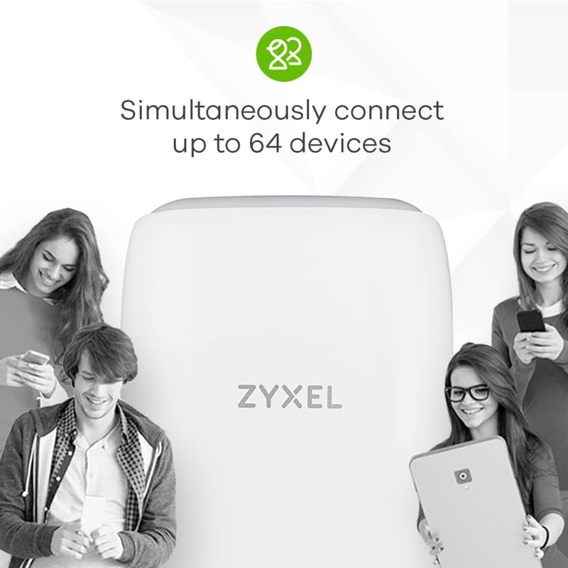 Zyxel LTE5398-M904 4G LTE-A Beltéri WiFi Router - Dual Band AC2050 64 Eszközhöz - VoIP/VoLTE Támogatás - SIM-független - Távoli Vezérlés
