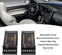 Univerzális 300W-os 2-utas autó hangszóró crossover szett (2db) 3