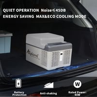 Alpicool C12 12L Hordozható Kompresszoros Autós Hűtőbox USB-vel 5