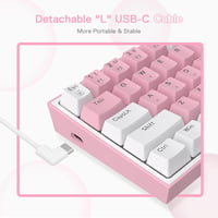 Redragon K617 RGB Mechanikus Gamer Billentyűzet - 60% Kompakt, 61 Gombos, Vezetékes, Lineáris Piros Kapcsolókkal, Pro Driver Támogatással 7