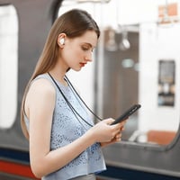 Apple iPhone 11 Szürke Szilikon Tok Nyakpánttal 7