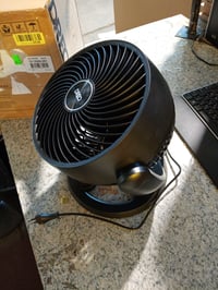 Ventilator de masă Dreo 30 cm, 25dB, 3 viteze, flux de aer 21 m, 120° — defect, pentru piese: nu pornește (stare: vezi a 2-a imagine) 2