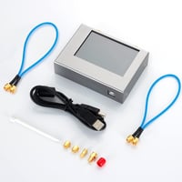 AURSINC NanoVNA V2 PLUS4 Vektoros hálózatelemző 4GHz-ig, 4" érintőképernyővel 8