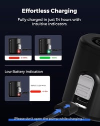FLEXTAILGEAR Tiny Pump 2.0 - Hordozható USB-C Elektromos Légpumpa Matracokhoz, 4kPa 6