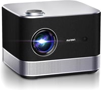 AURZEN Boom 3 Projektor Hivatalos Netflix 3D Dolby Hangzással - 4K Autofókusz, WiFi6, Bluetooth, HDR10, 1080P Full HD Házimozi Vetítő 1