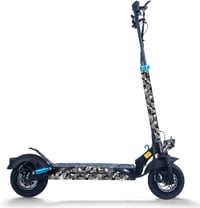 STYLISH SCOOTERS Elektromos Roller Matrica Szett - Kék Sport Dizájn, Alumínium Vázhoz, Fiataloknak, Univerzális Méret 1