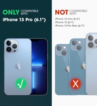 iPhone 13 Pro Vékony Ütésálló Szilikon Tok - Púderrózsaszín, Átlátszó 2