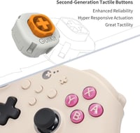 GuliKit KK3 Pro Vezeték Nélküli Kontroller Switch OLED-hez, PC-hez - Hall Joystick, 1000Hz Válaszidő, Mágneses Vibráció, Hyperlink Adapter,  5